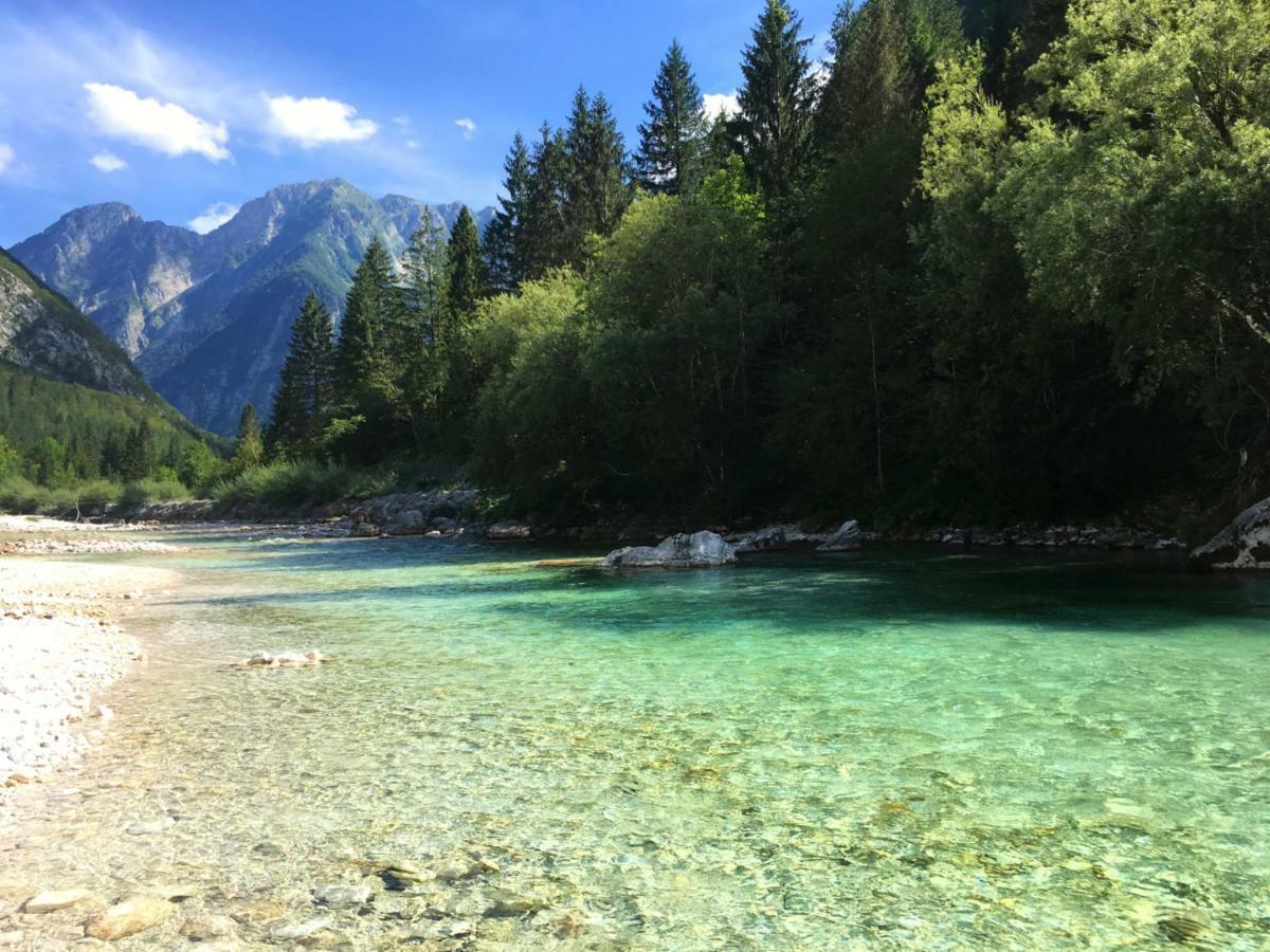 Appartamento Hisa Patricija Soča Esterno foto