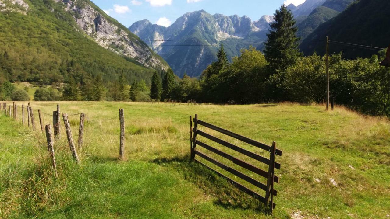 Appartamento Hisa Patricija Soča Esterno foto