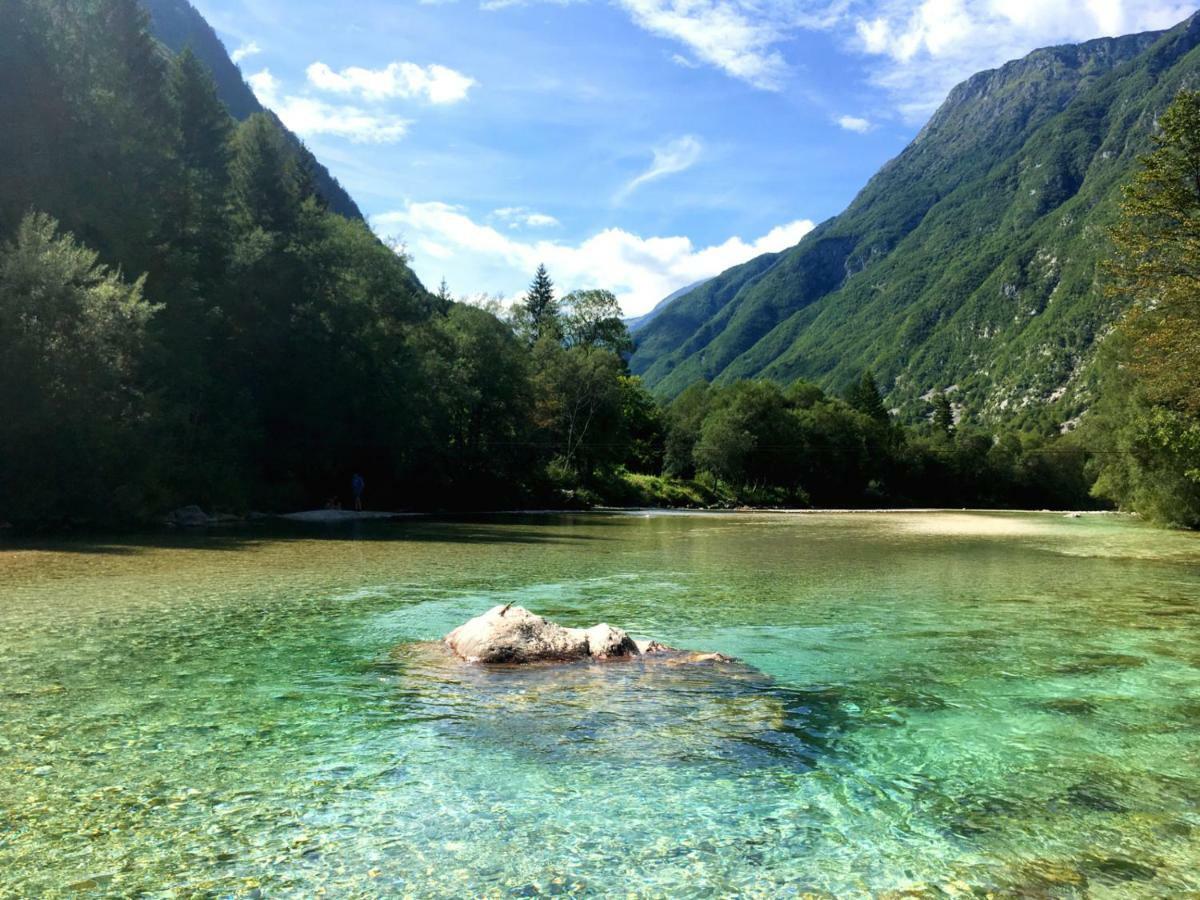 Appartamento Hisa Patricija Soča Esterno foto